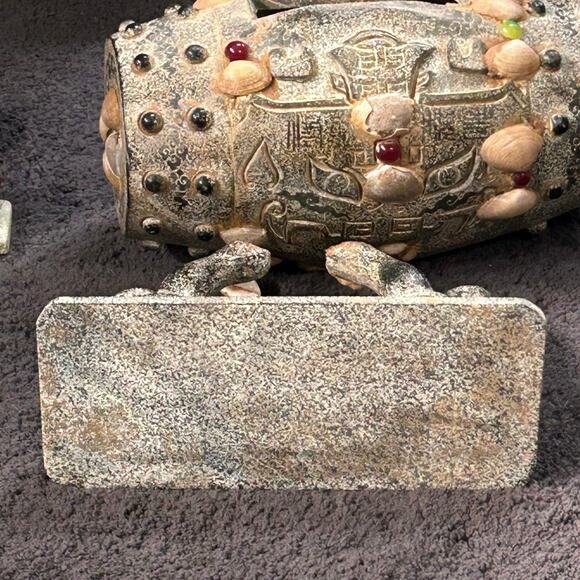 Spiritual Ceremonial Insensor Poss Asian or So American Unique Antique - Picture 10 of 11